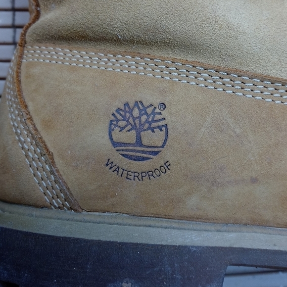 Timberland Women's Premium Auth Teddy Fleece Wheat Nubuck Boots 21689 Sz 10M. To - Picture 11 of 11